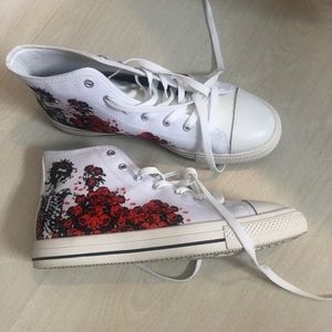 Grateful Dead hi-tops, size 9